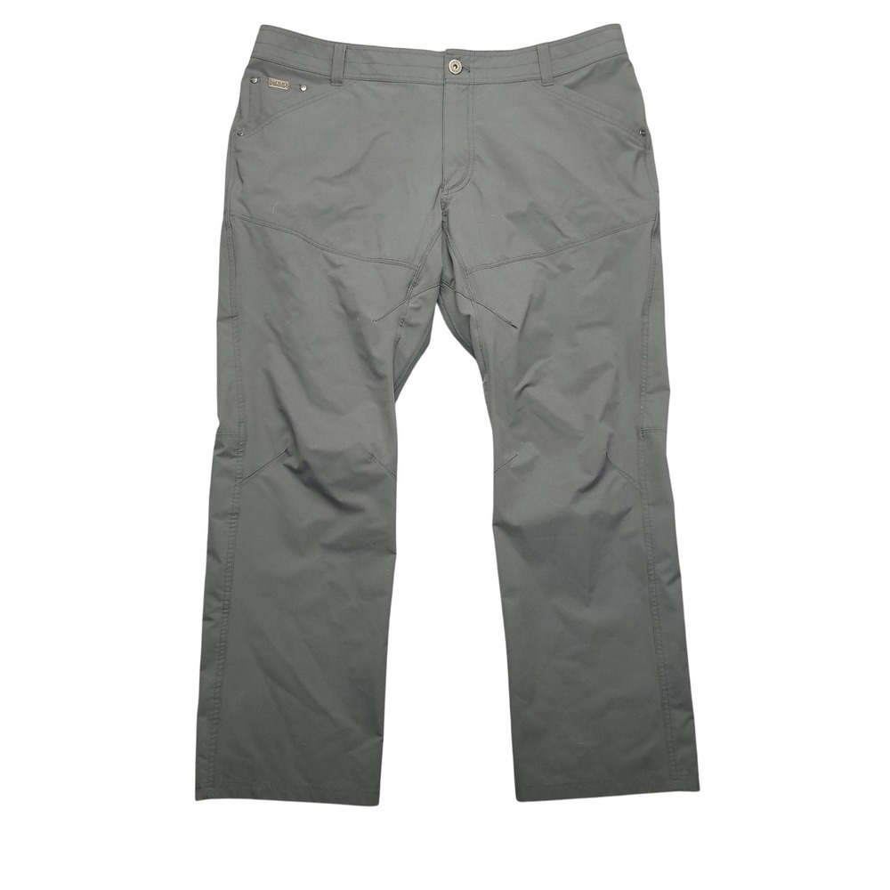 Kuhl Pants Mens 40x30 Gray Silencr Cargo Hiking Outdoor Stretch Travel